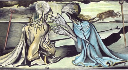 reproduction d'un tableau de Salvador Dali