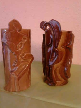 vases inspirés d'un tableau de salvador dali
